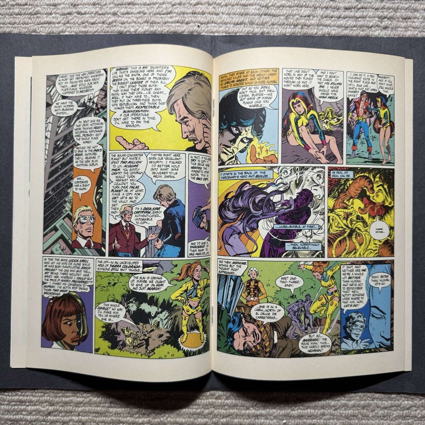 DNAgents 1 - 1st Appearance Of DNAgents - Bronze Age Eclipse Comics 1983