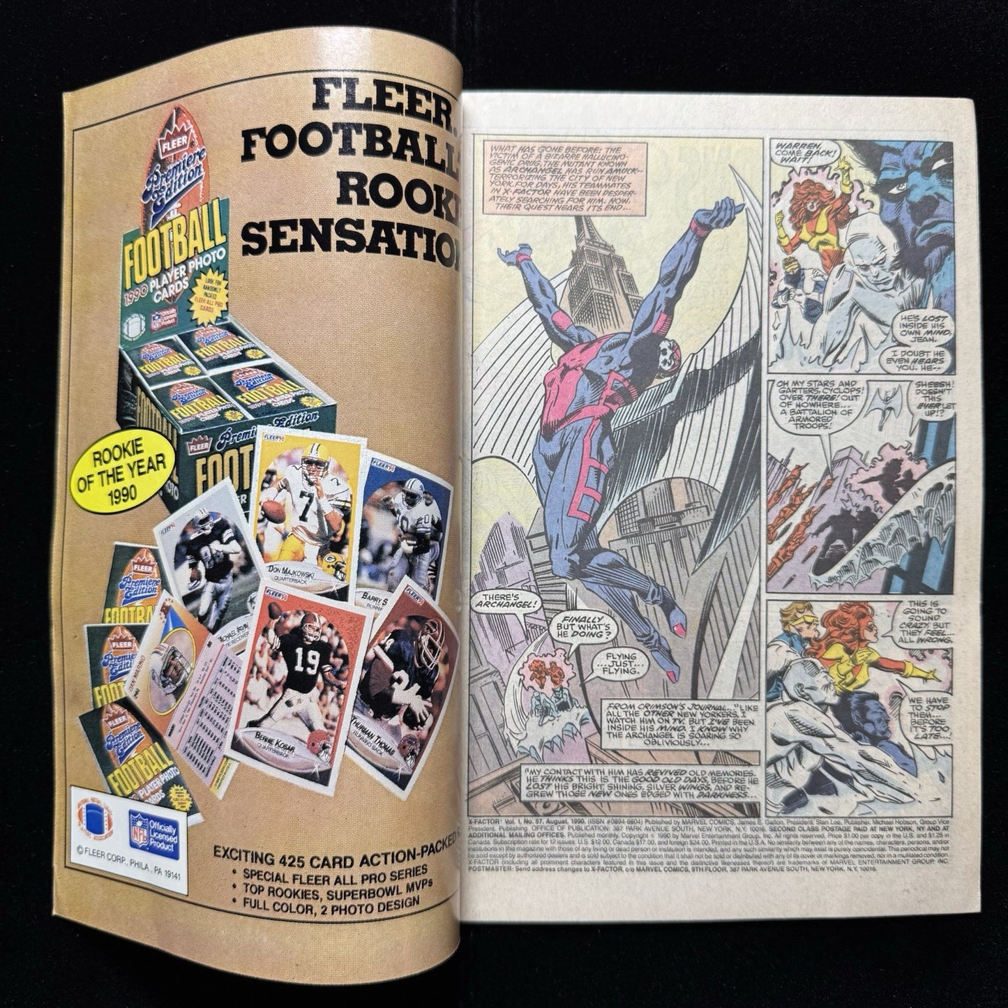 X-Factor 57 - Copper Age Marvel Comics 1990