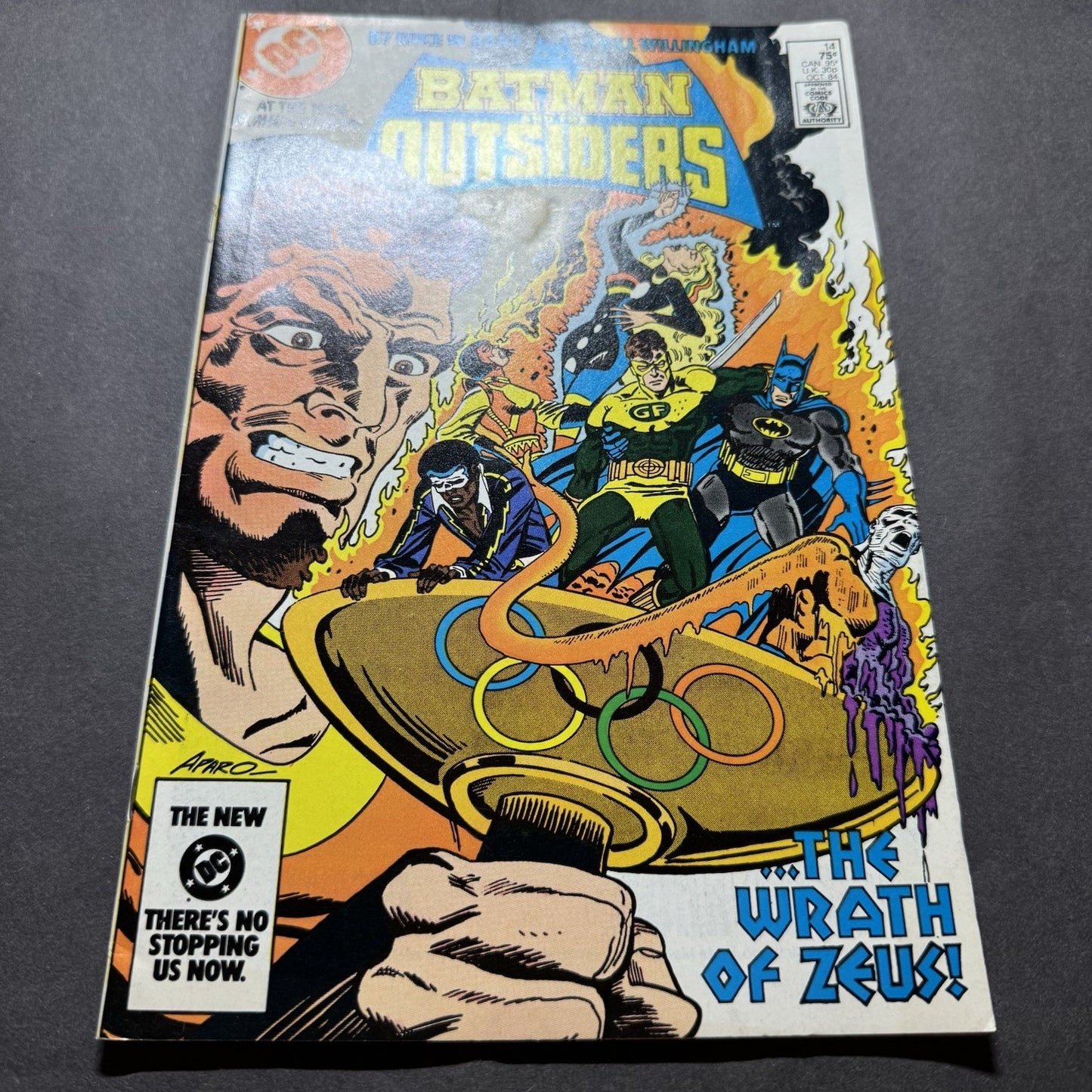 Batman And The Outsiders 14 - Copper Age Dc Comics 1984