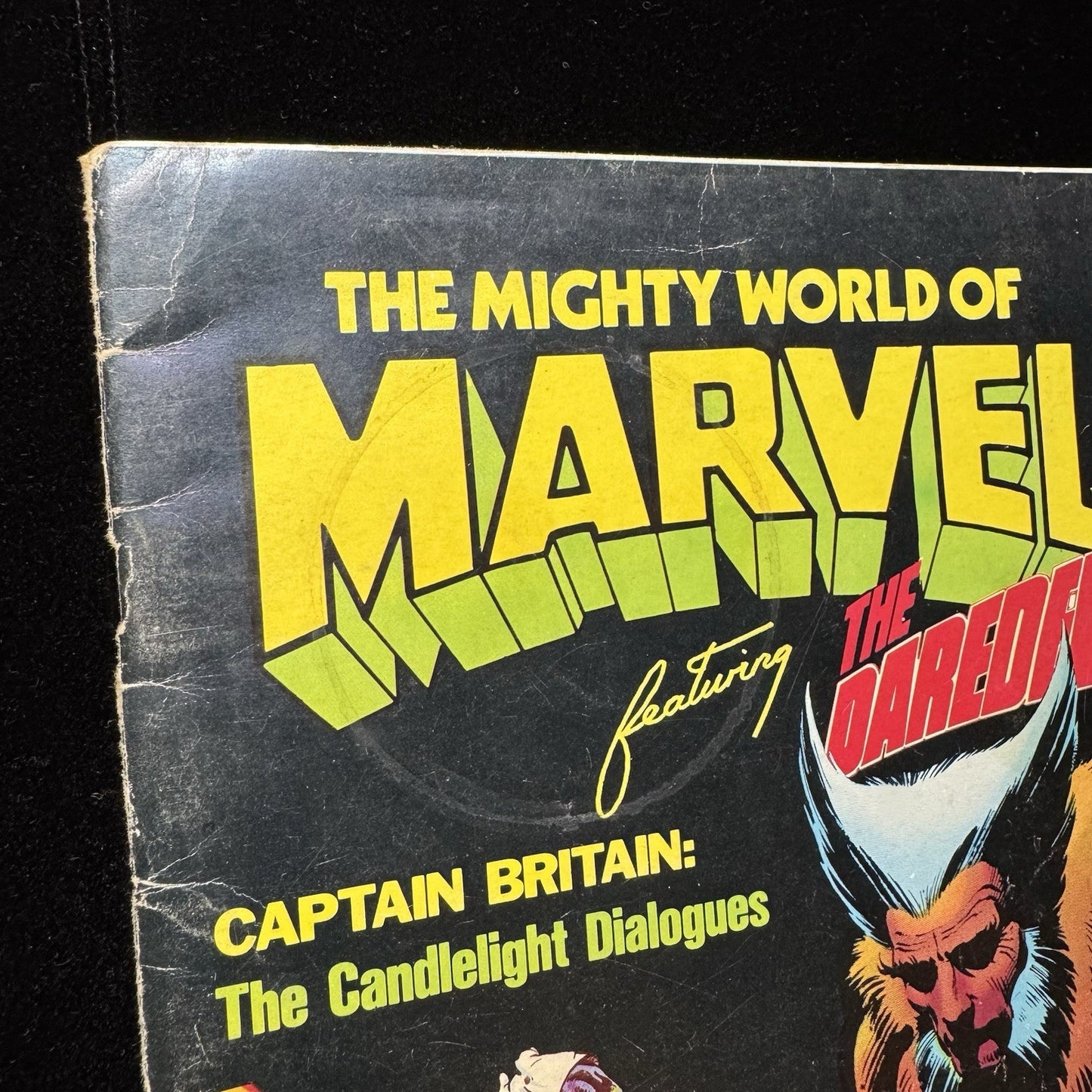 Mighty World Of Marvel 7 - 1st App Of Meggan - Bronze Age Marvel Uk Comics 1983