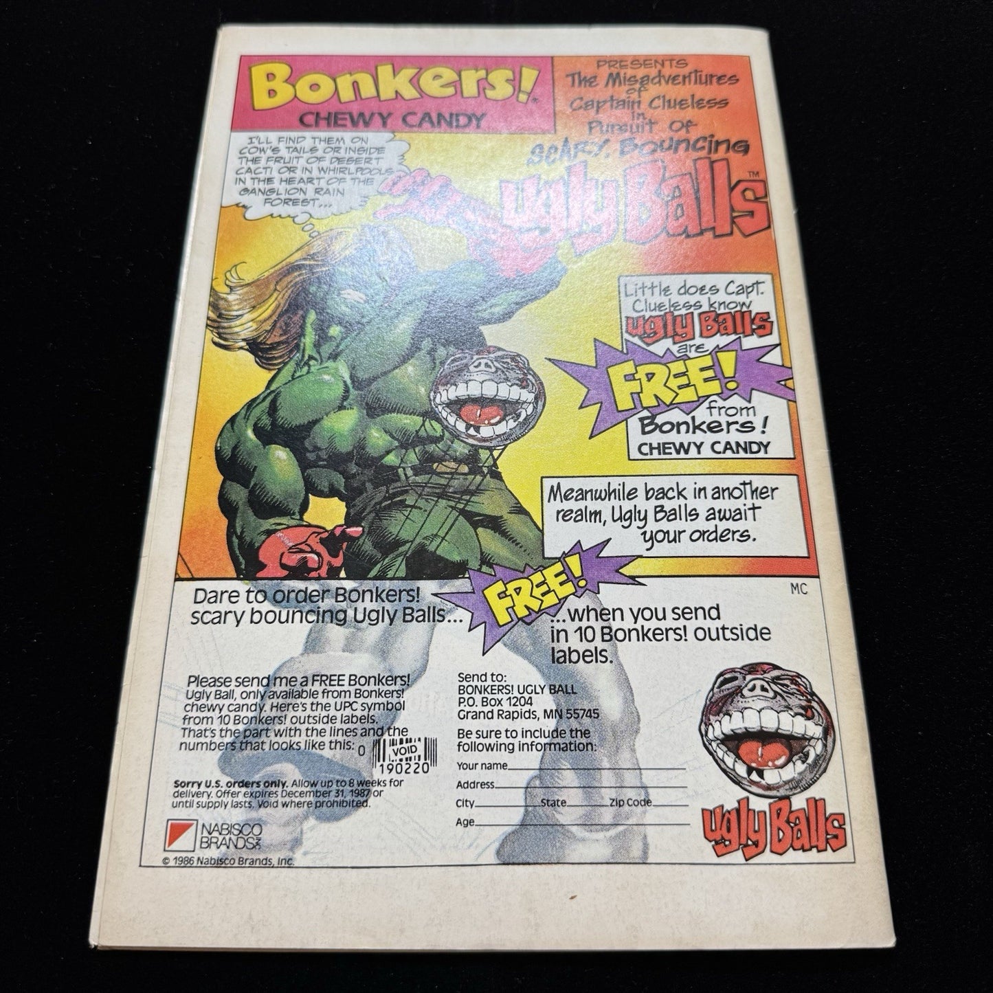 Web Of Spider-Man 26 - Copper Age Marvel Comics 1987