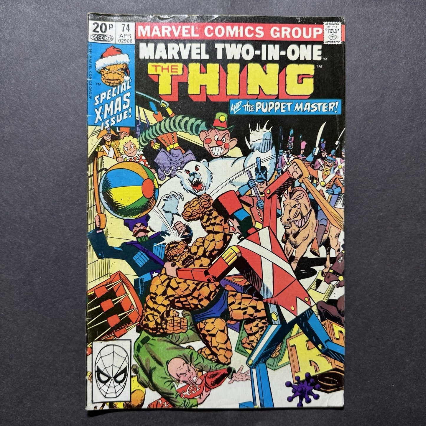 Marvel Two In One 74 - Bronze Age Marvel Comics 1981
