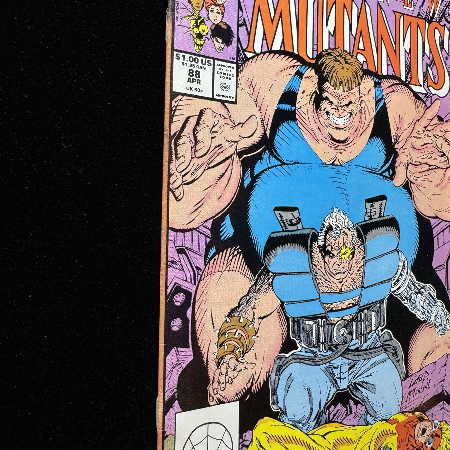 New Mutants 88 - 2nd Appearance Of Cable - Copper Age Marvel Comics 1990