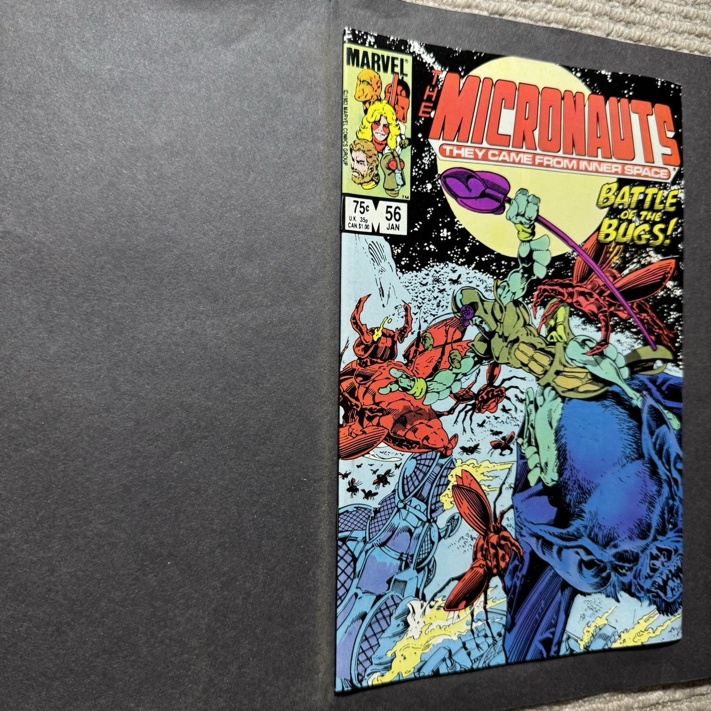 Micronauts 56 - Copper Age Marvel Comics 1984