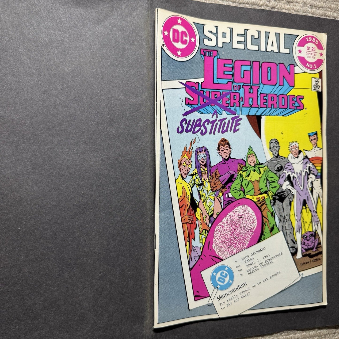 Legion Of Substitute Heroes Special 1 - Copper Age Dc Comics 1985