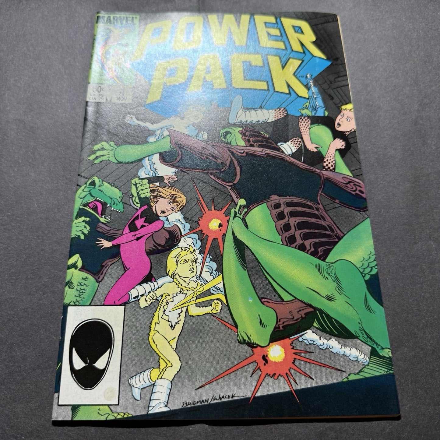 Power Pack 4 - Copper Age Marvel Comics 1984