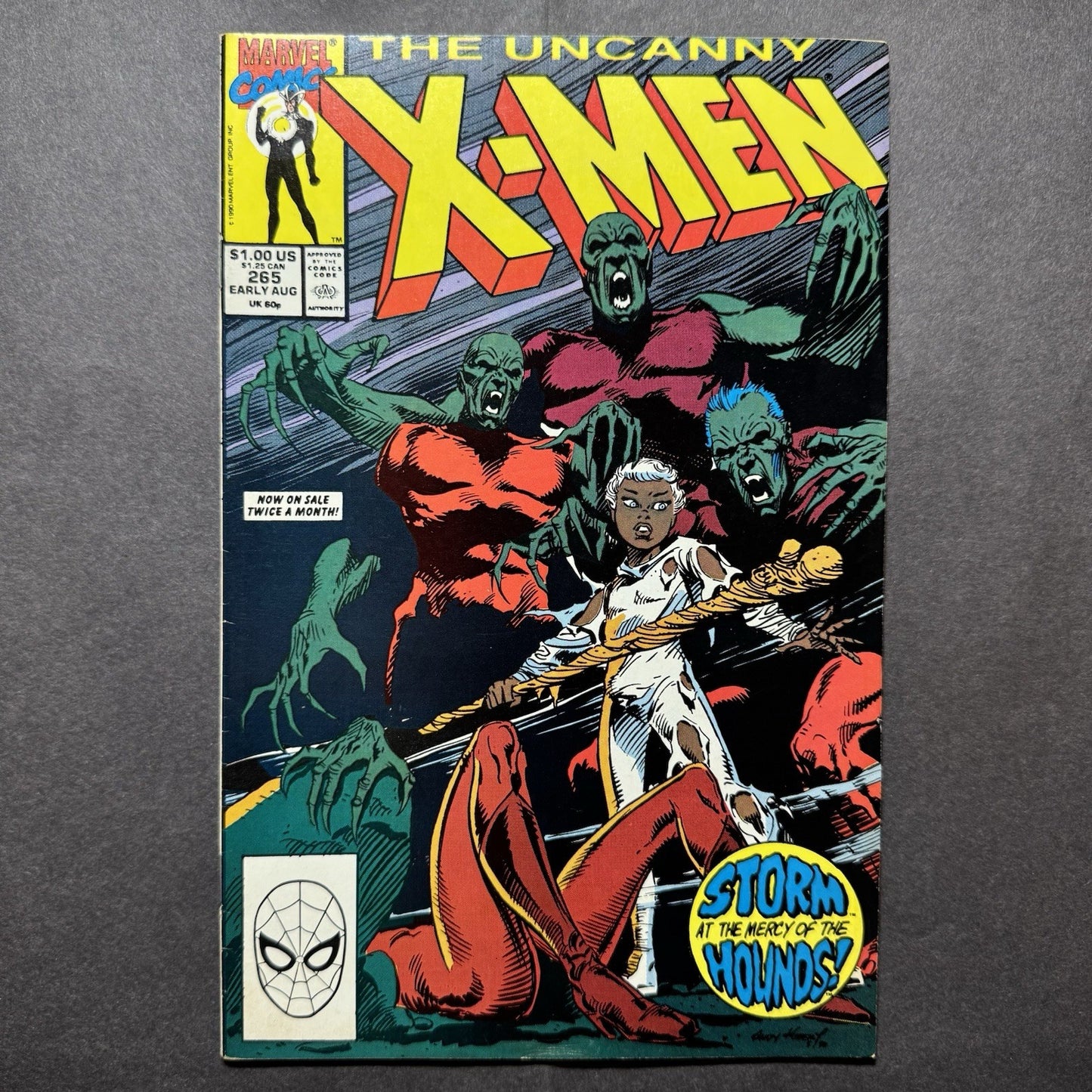 Uncanny X-Men 265/ Copper Age Marvel Comics 1990