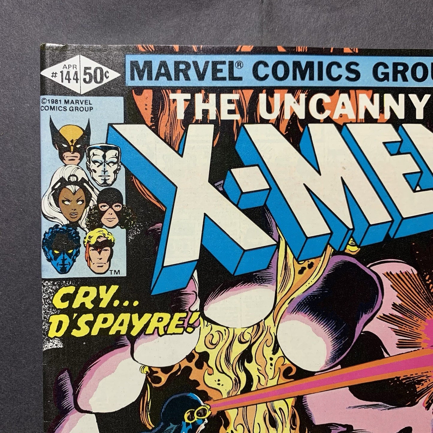 Uncanny x-men 144/ Bronze Age Marvel Comics 1981