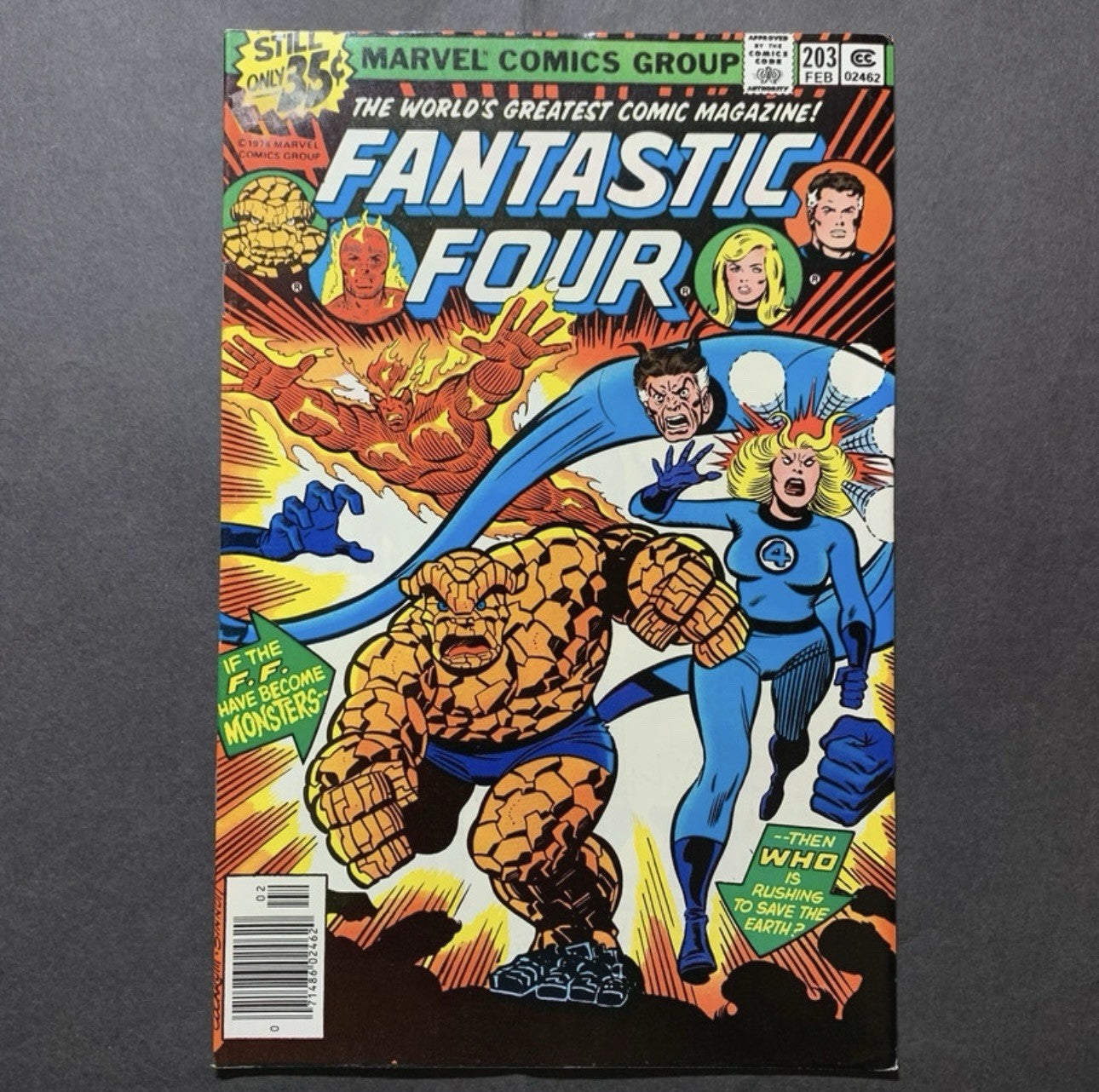 Fantastic Four 203/ Bronze Age Marvel Comics 1979
