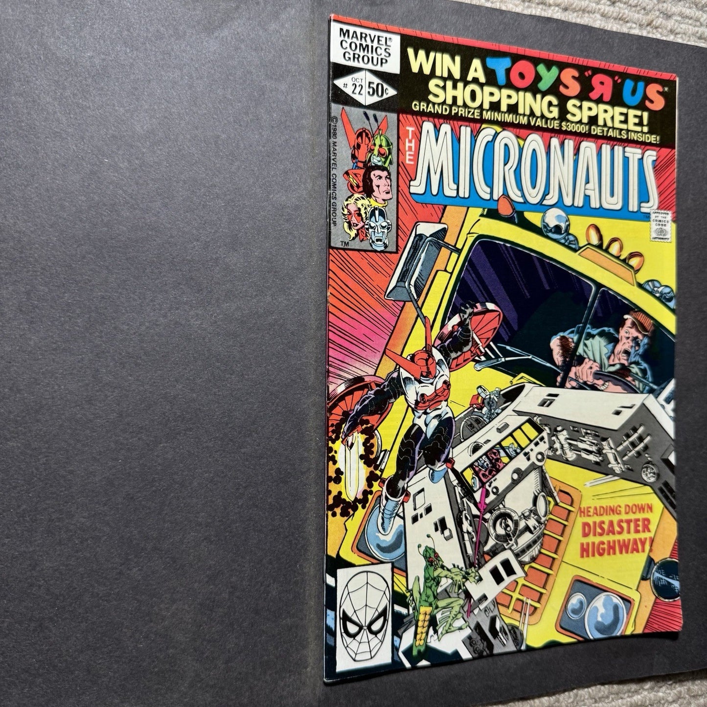 Micronauts 22 - Bronze Age Marvel Comics 1980