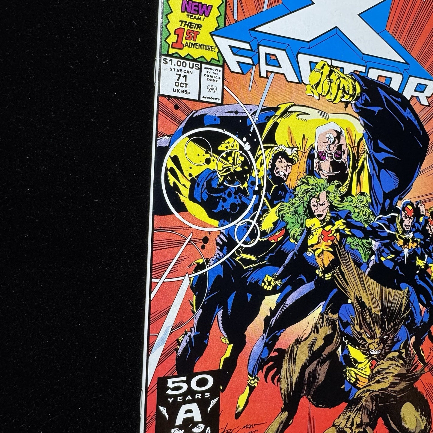X-Factor 71 - 1st Appearance Of New Team - Copper Age Marvel Comics 1991