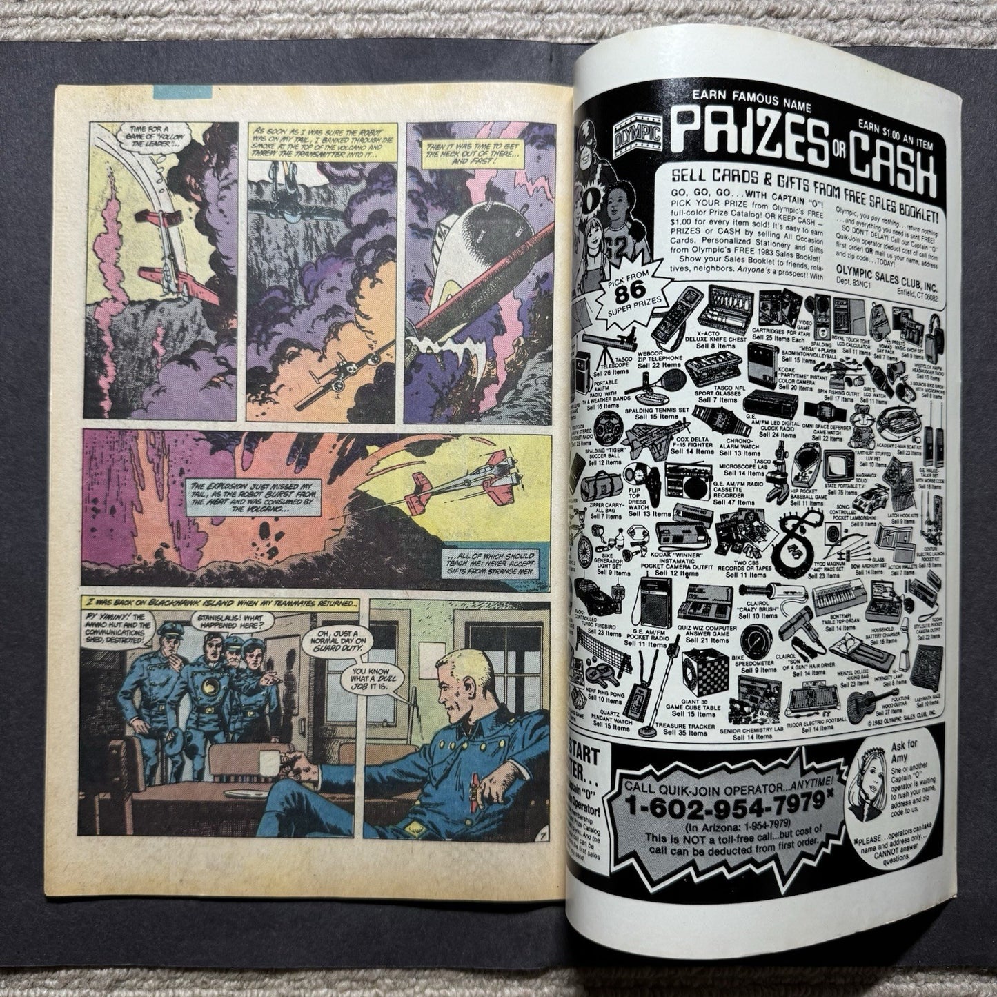 Blackhawk 257 - Bronze Age Dc Comics 1983