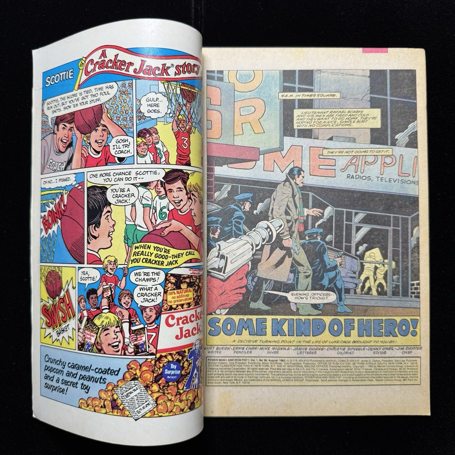 Power Man And Iron Fist 96 - Bronze Age Marvel Comics 1983