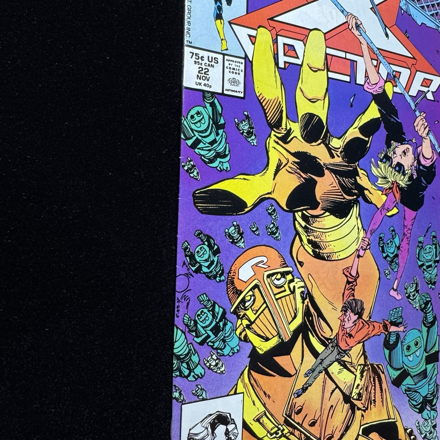 X-Factor 22 - 2nd Cameo App Of Horseman Death - Copper Age Marvel Comics 1987