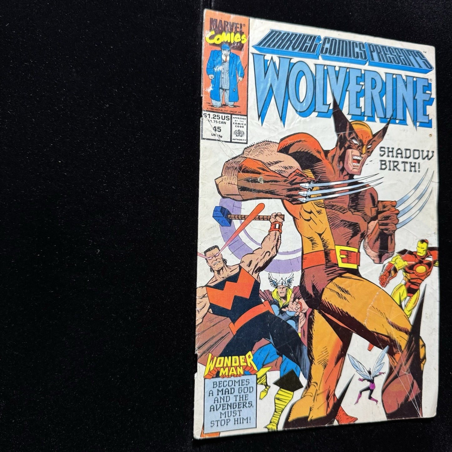 Marvel Comics Presents 45 - Hulk Vs Hulk Hogan - Copper Age Marvel Comics 1990