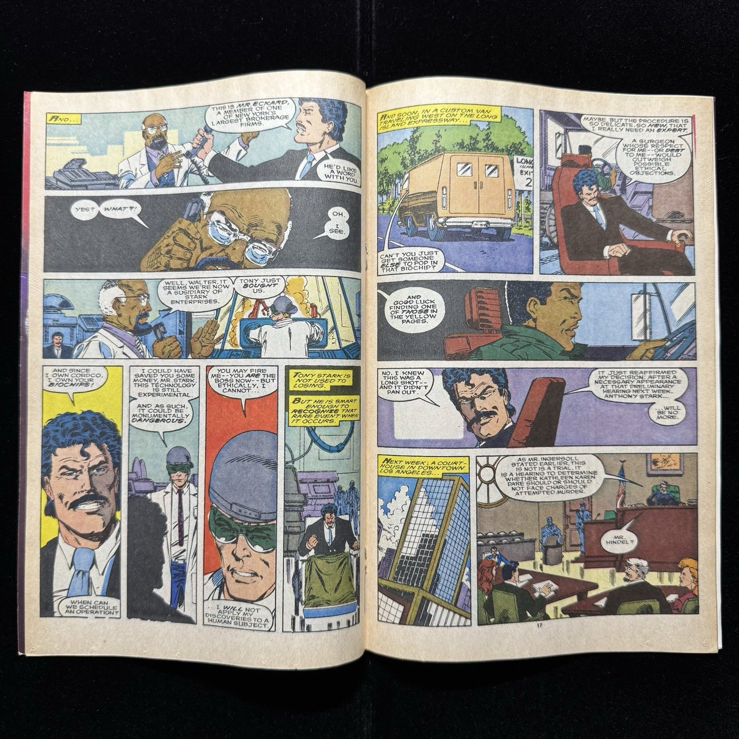 Iron Man 248 - Copper Age Marvel Comics 1989
