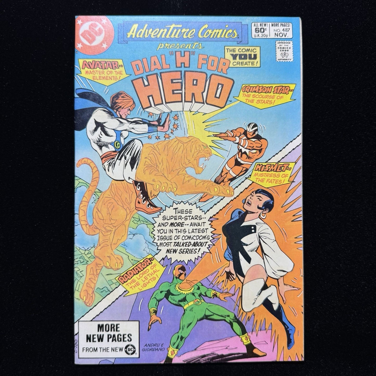 Adventure Comics 487 - Bronze Age Dc Comics 1981