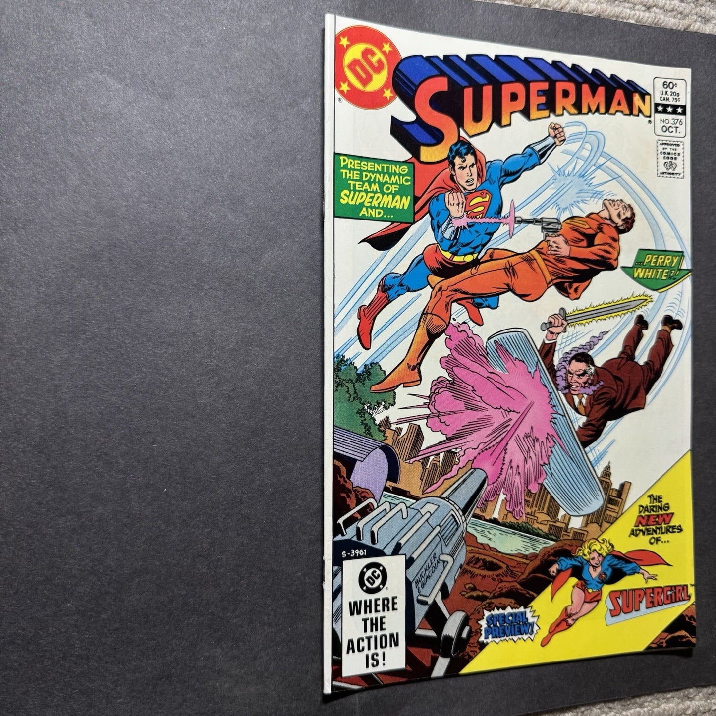 Superman 376 - Bronze Age Dc Comics 1982