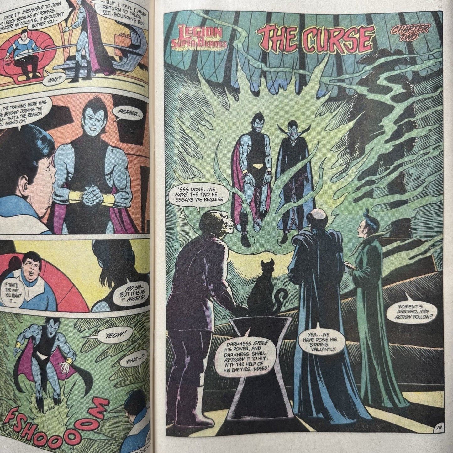 Legion Of Super-Heroes Annual 3 - Copper Age Dc Comics 1984