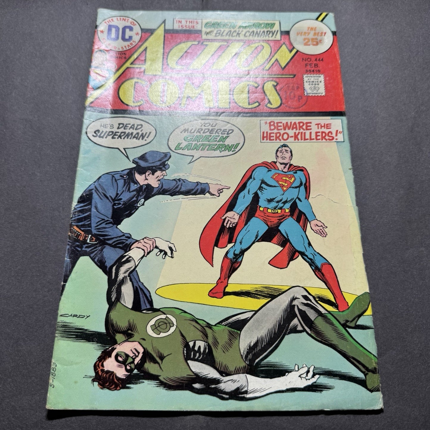 Action Comics 444 - Bronze Age Dc Comics 1974