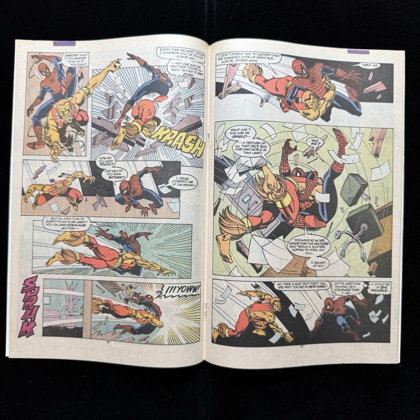 Spectacular Spider-Man 154 - Copper Age Marvel Comics 1989