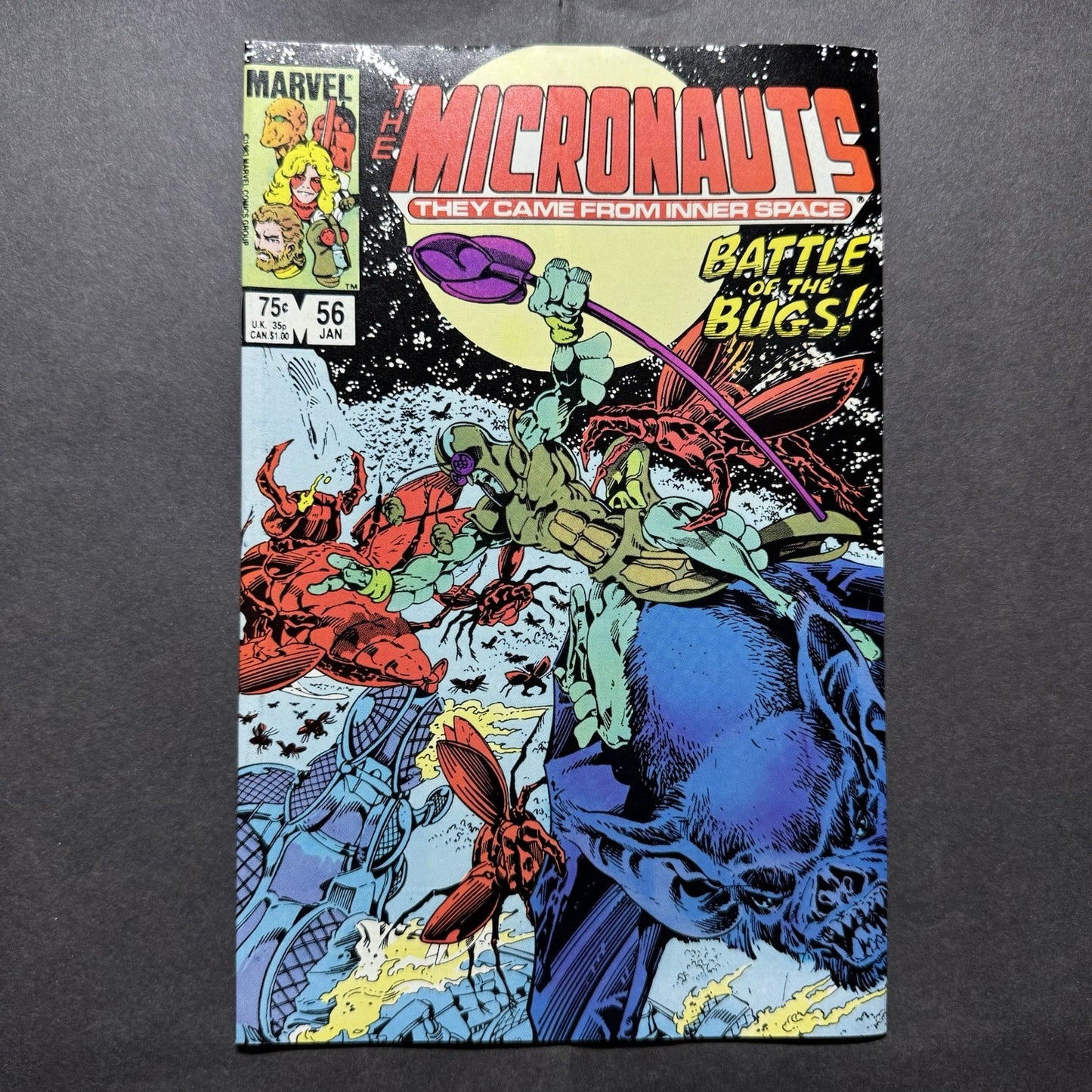 Micronauts 56 - Copper Age Marvel Comics 1984