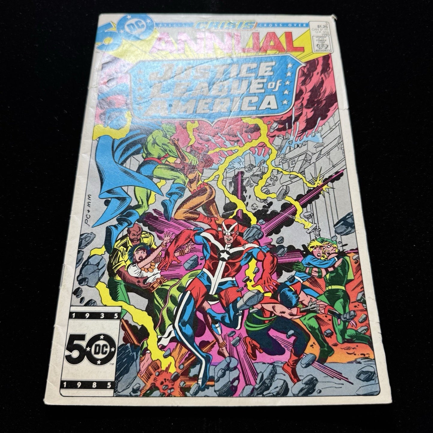 Justice League Of America Annual 3 - Copper Age Dc Comics 1985
