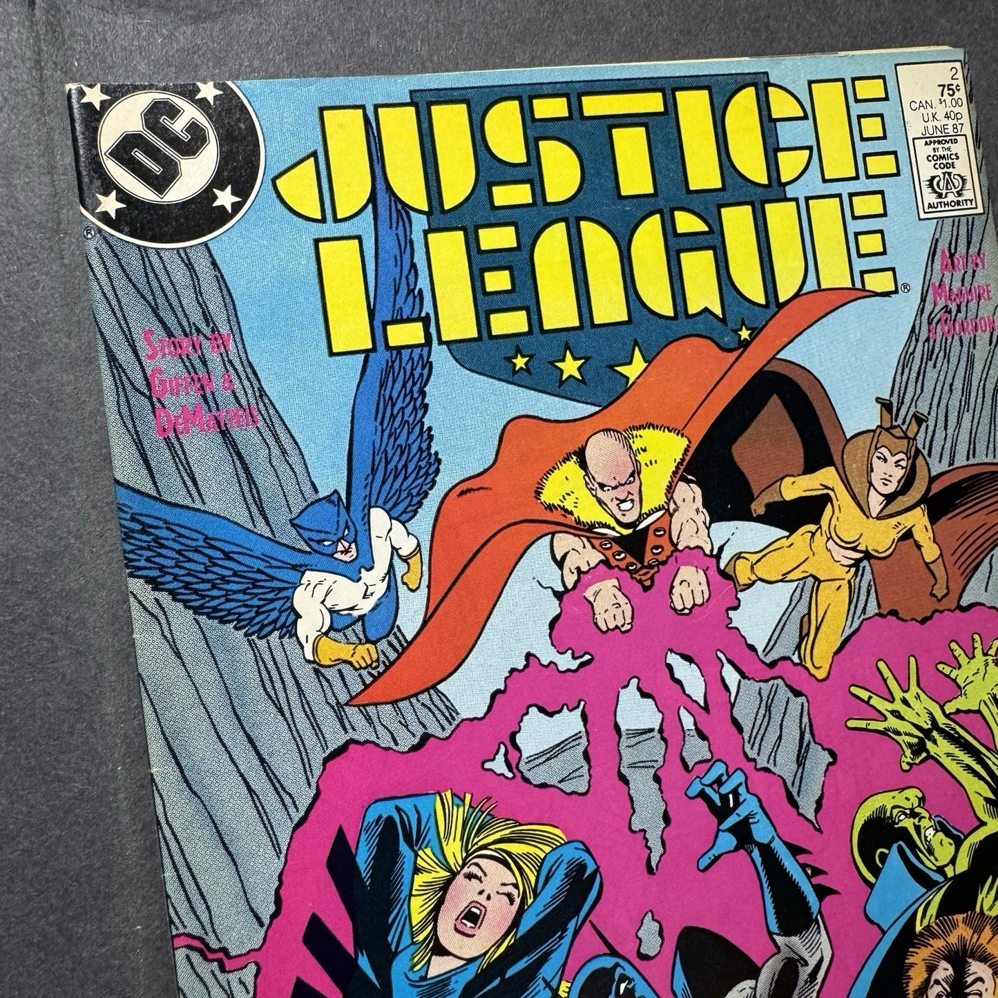 Justice League 2/ Copper Age Dc Comics 1987