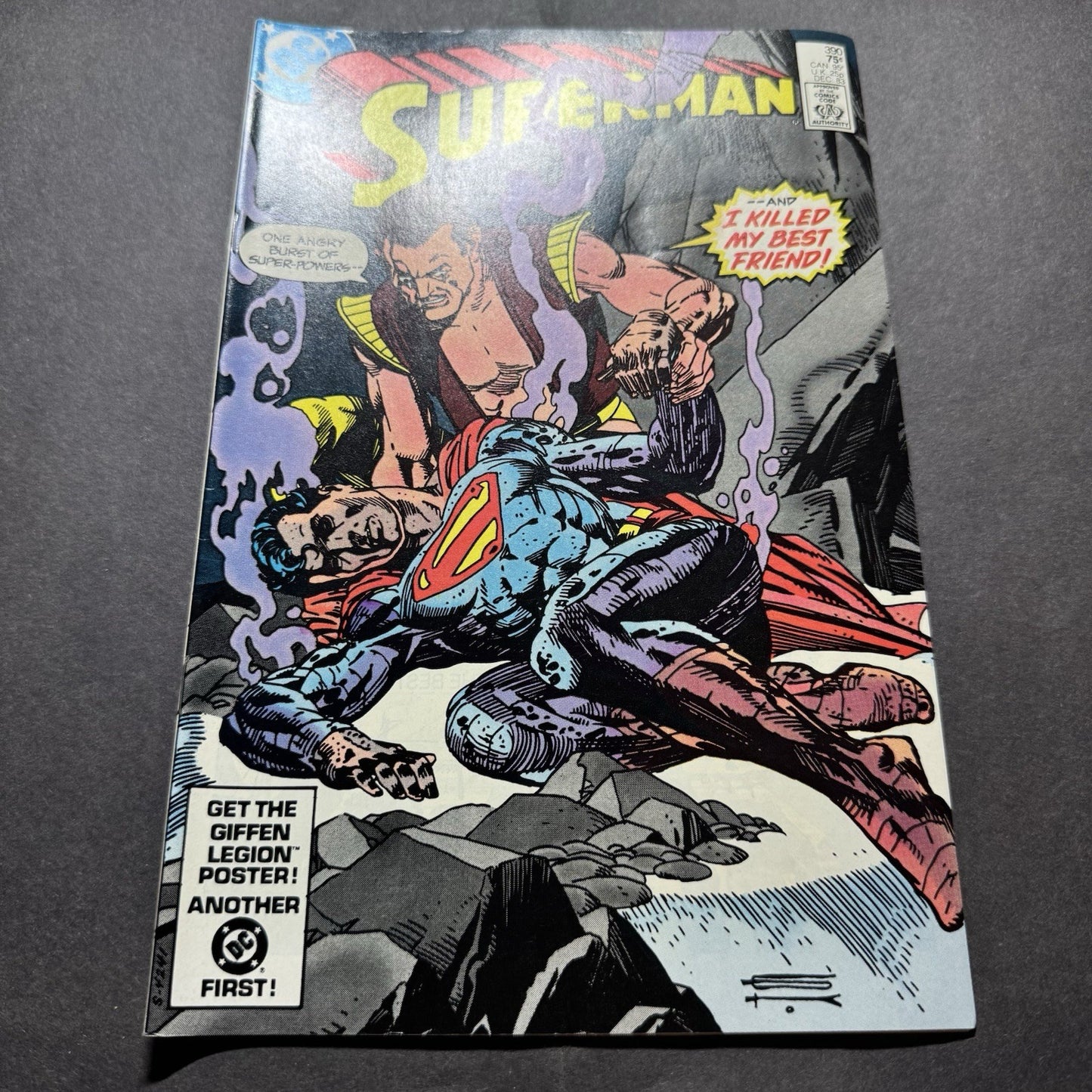 Superman 390  - Bronze Age Dc Comics 1983