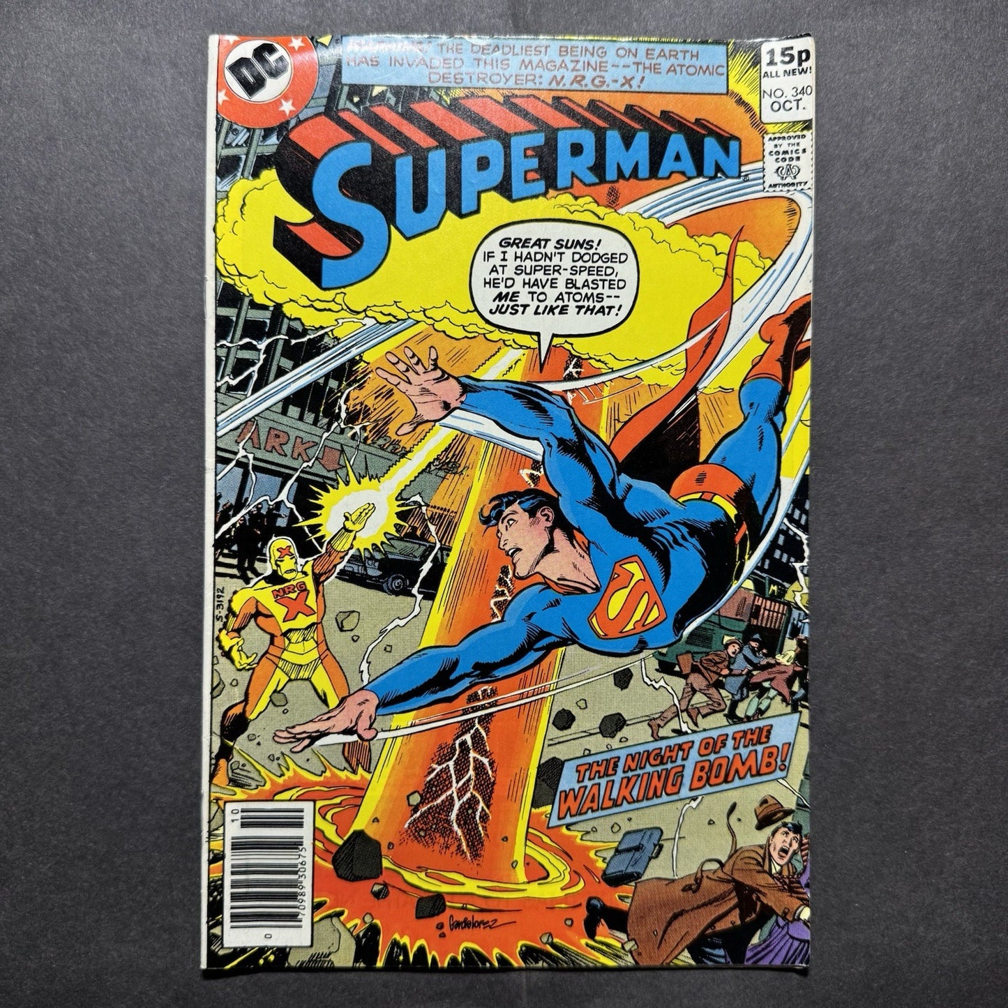 Superman 340 - Bronze Age Dc Comics 1979