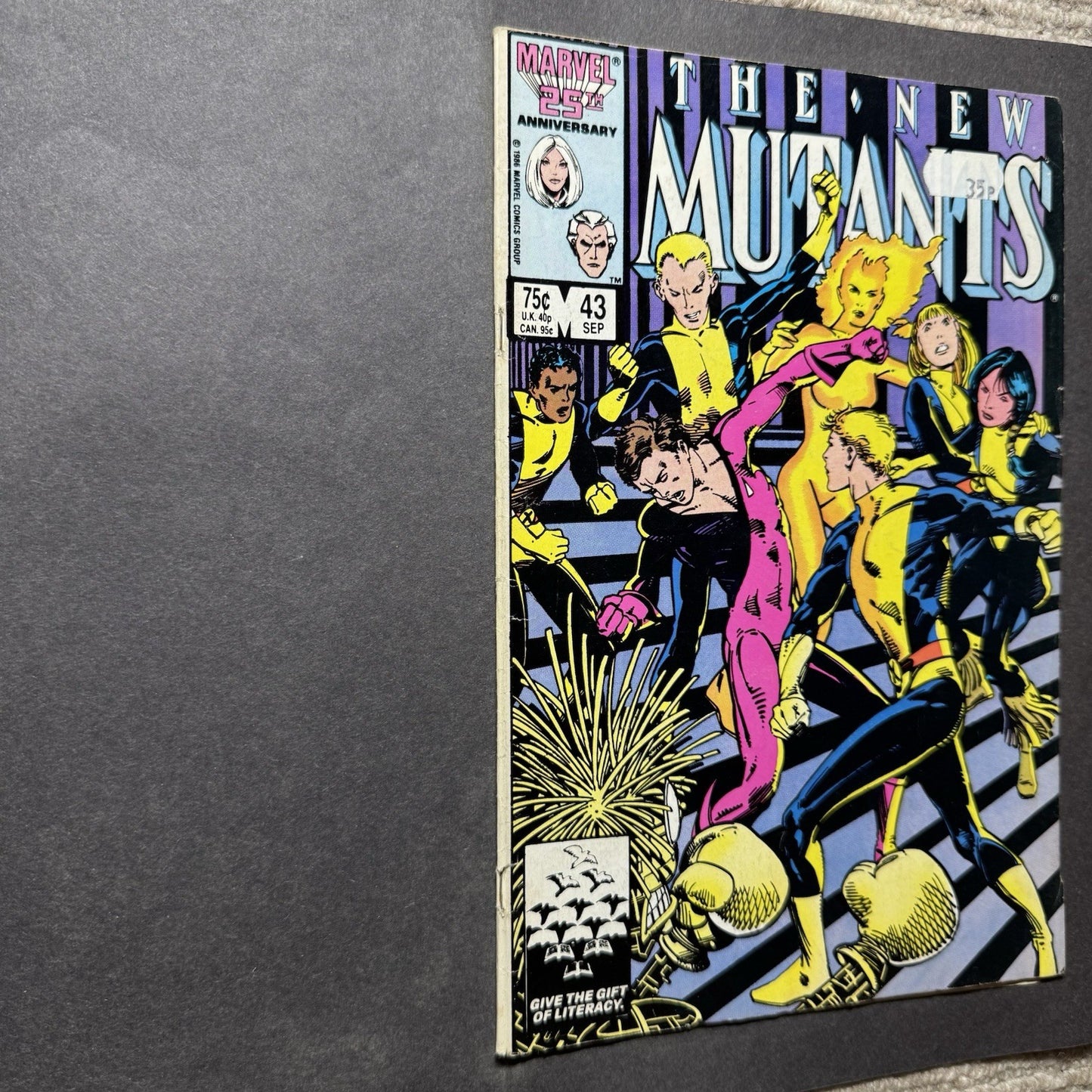 New Mutants 43 - Copper Age Marvel Comics 1986