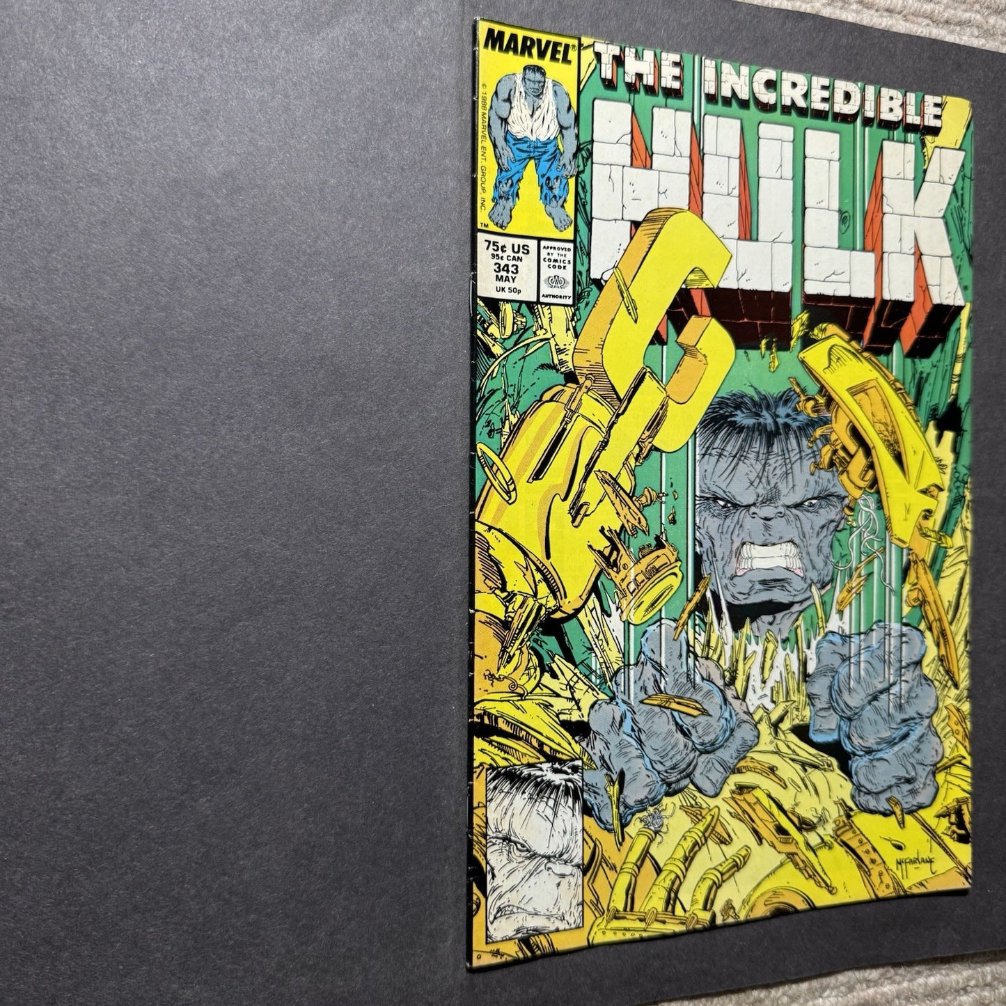 Incredible Hulk 343 - Copper Age Marvel 1988