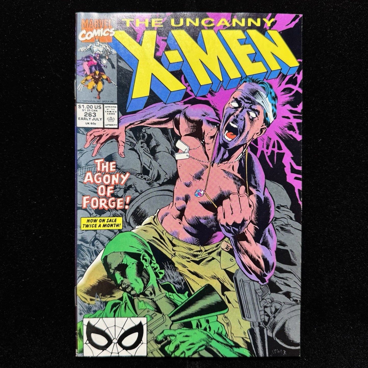 Uncanny X-Men 263 - Copper Age Marvel Comics 1990