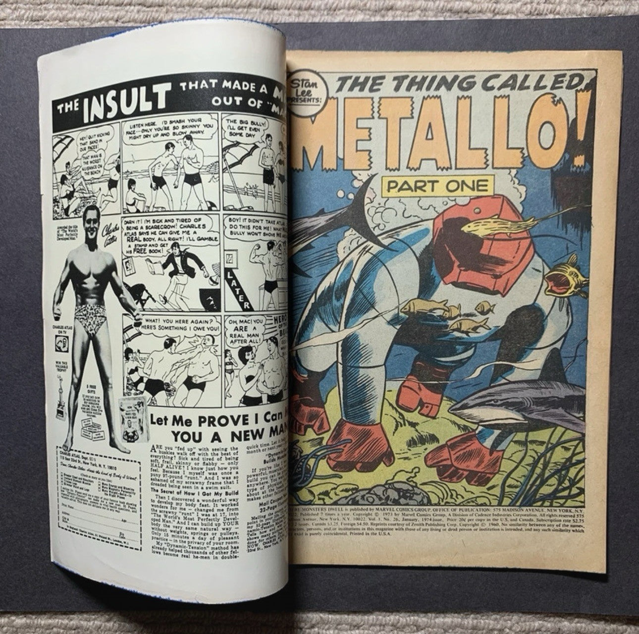Where Monsters Dwell 26 - Bronze Age Marvel Comics 1974