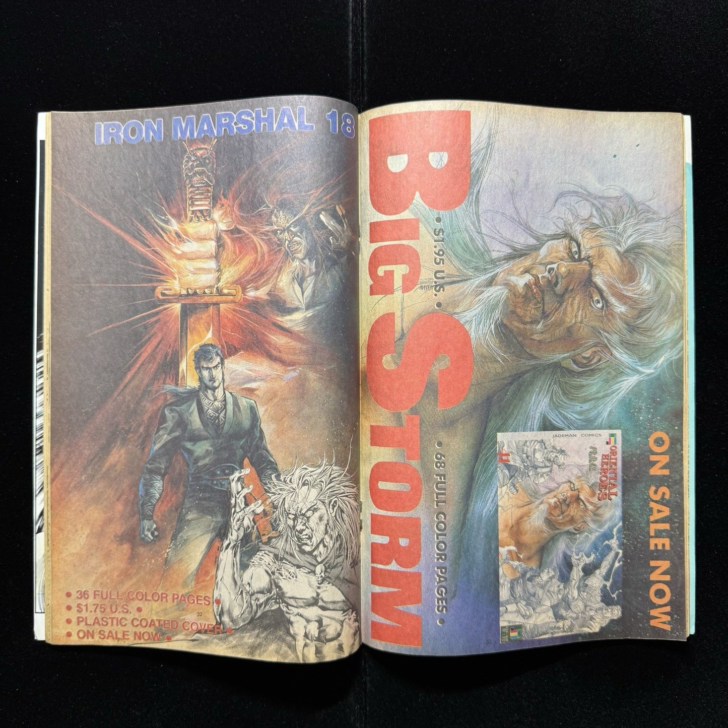 The Blood Sword 41 - Copper Age Jademan Comics 1991