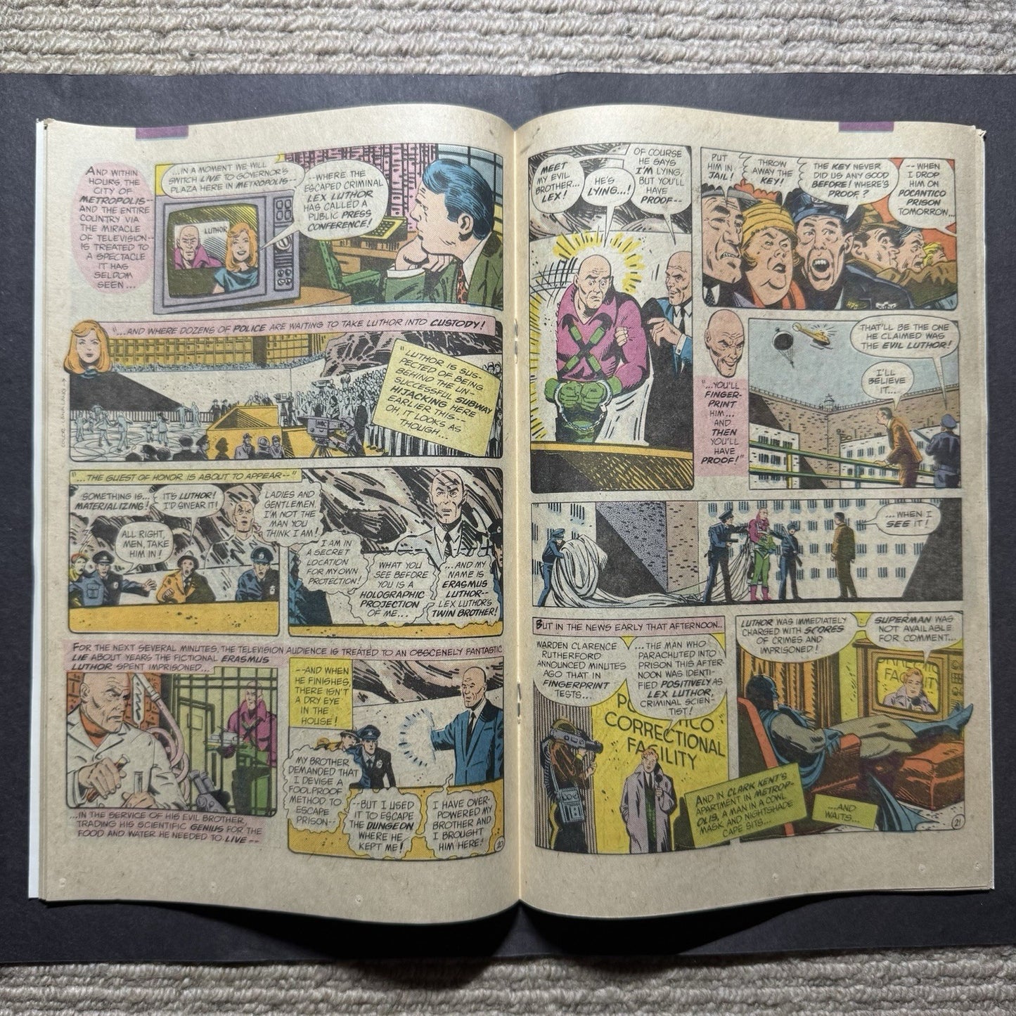 Superman Annual 9/ Bronze Age Dc Comics 1983