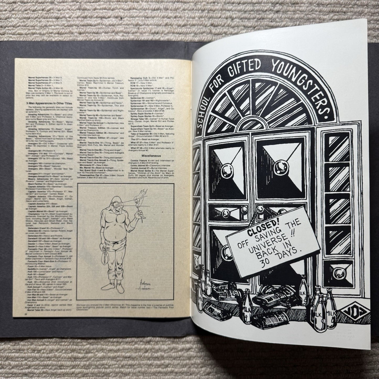 FantaCo’s Chronicles Series 1 - Bronze Age FantaCo Comics 1981