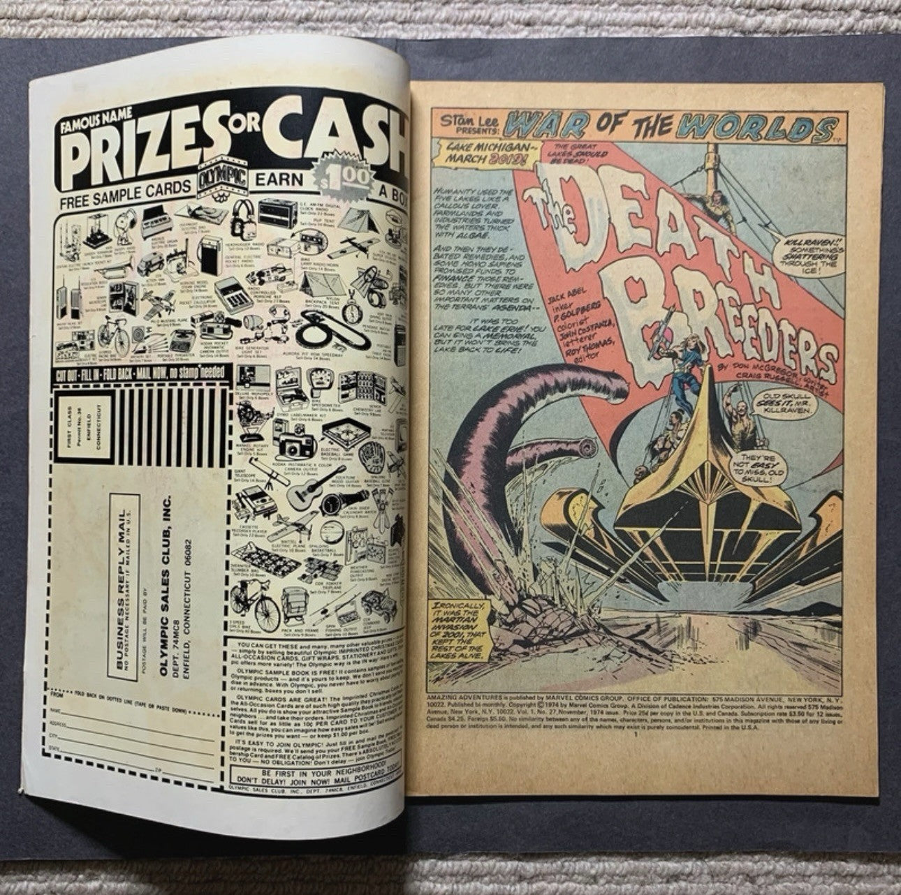 Amazing adventures 27/ Bronze Age marvel comics1974