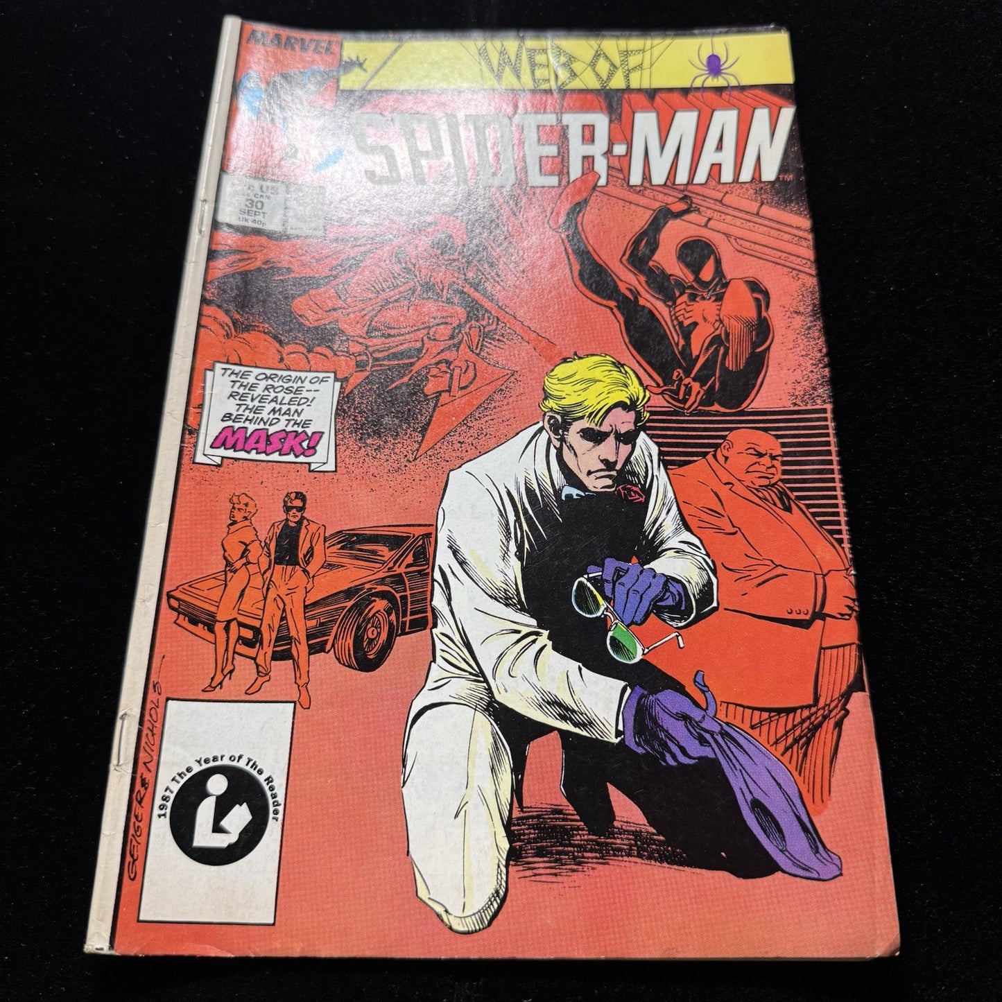 Web Of Spider-Man 30 - Copper Age Marvel Comics 1987