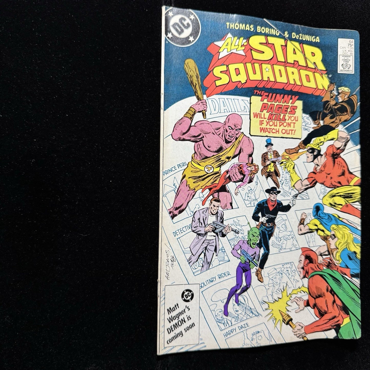 All Star Squadron 64 - Copper Age Dc Comics 1986