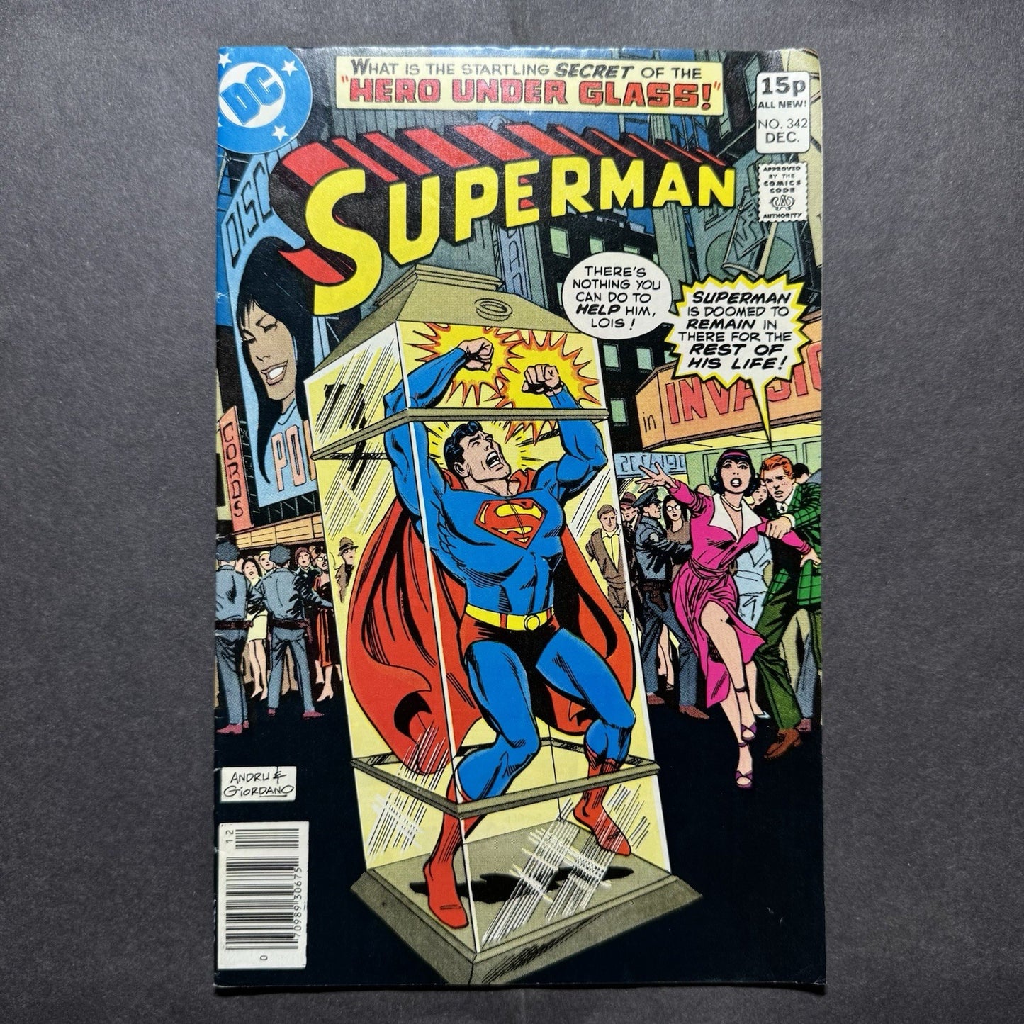 Superman 342 - Bronze Age Dc Comics 1979
