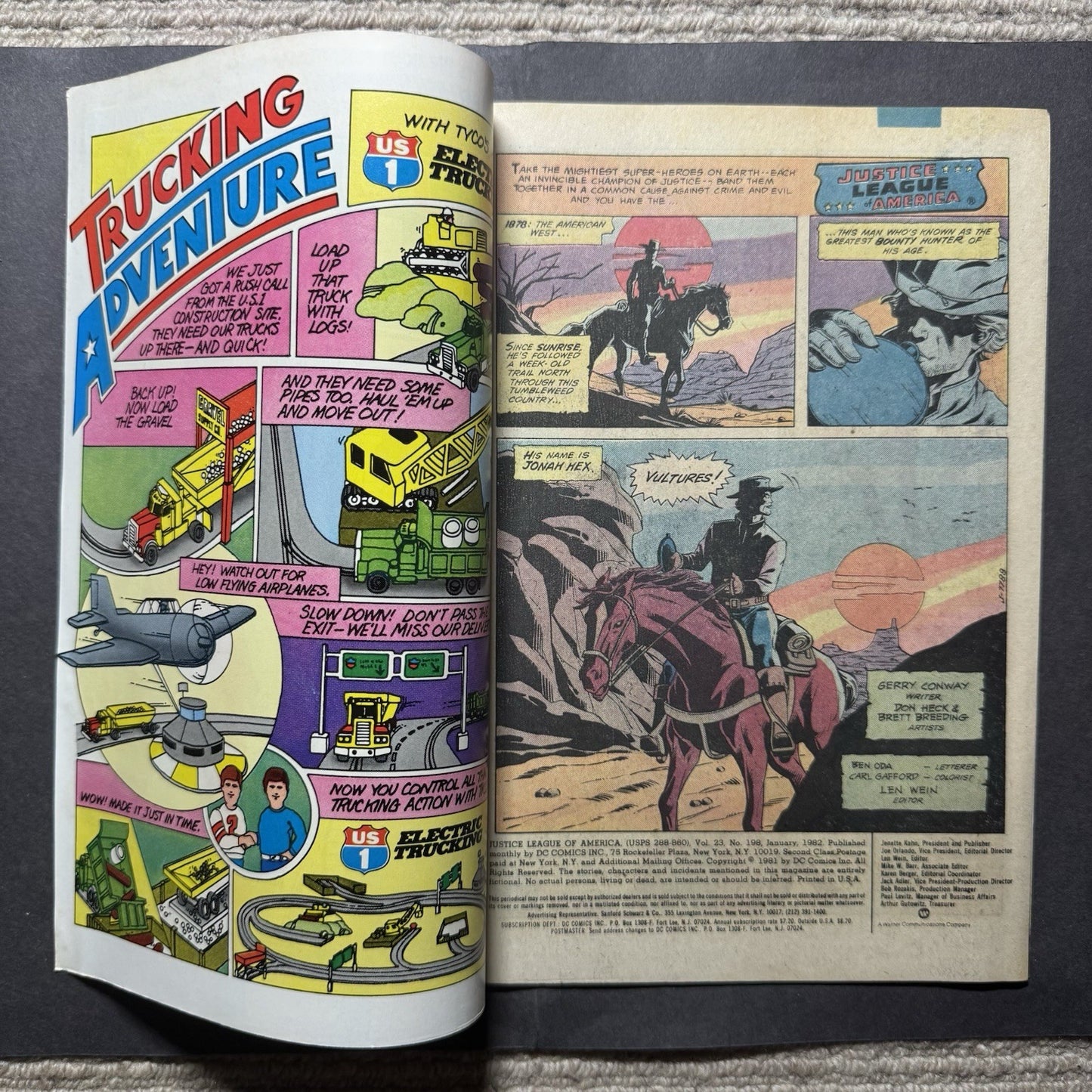 Justice League 198 - Bronze Age Dc Comics 1982