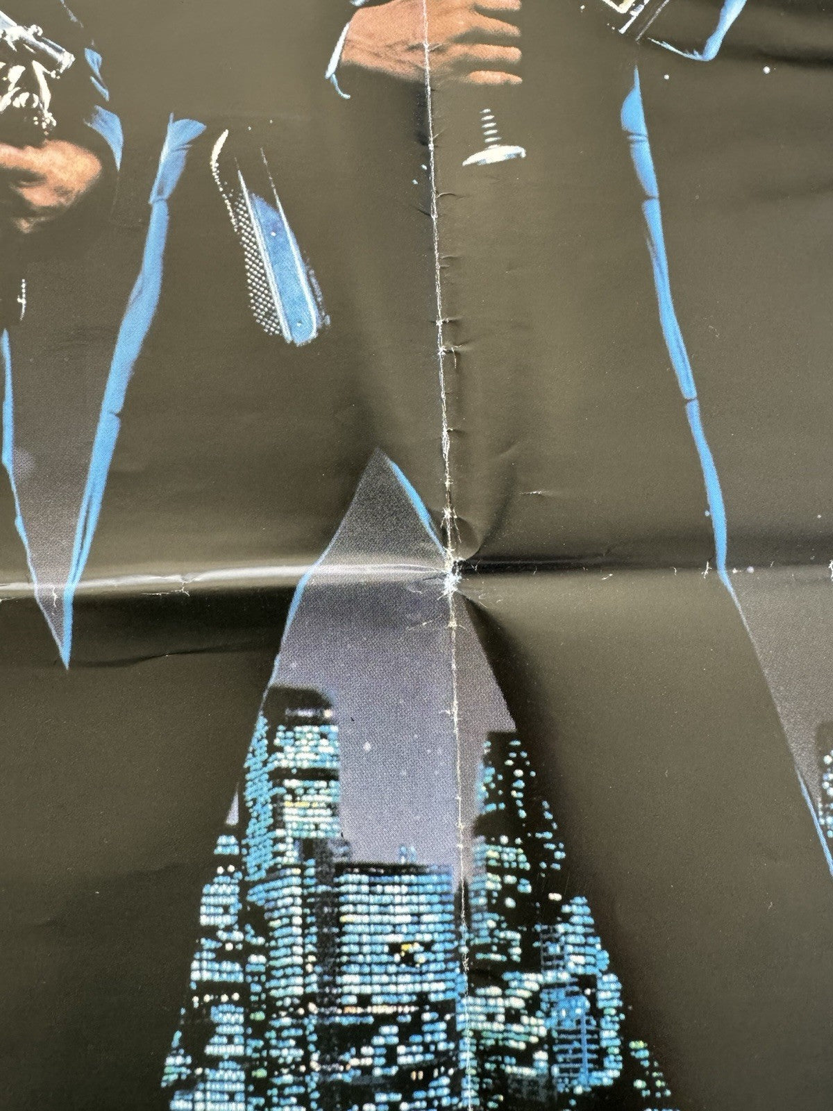 Men in Black 1997 - Original UK Quad Poster – Folded – Vintage Double Sided