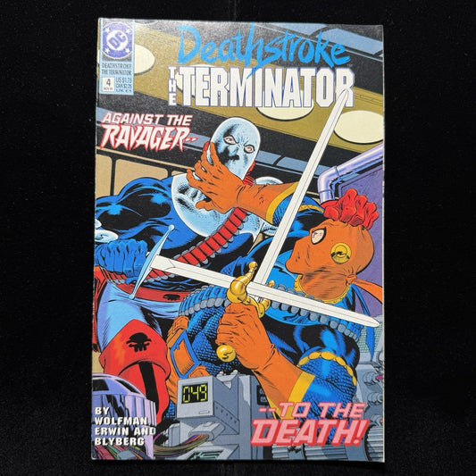 Deathstroke The Terminator 4 - Copper Age Dc Comics 1991