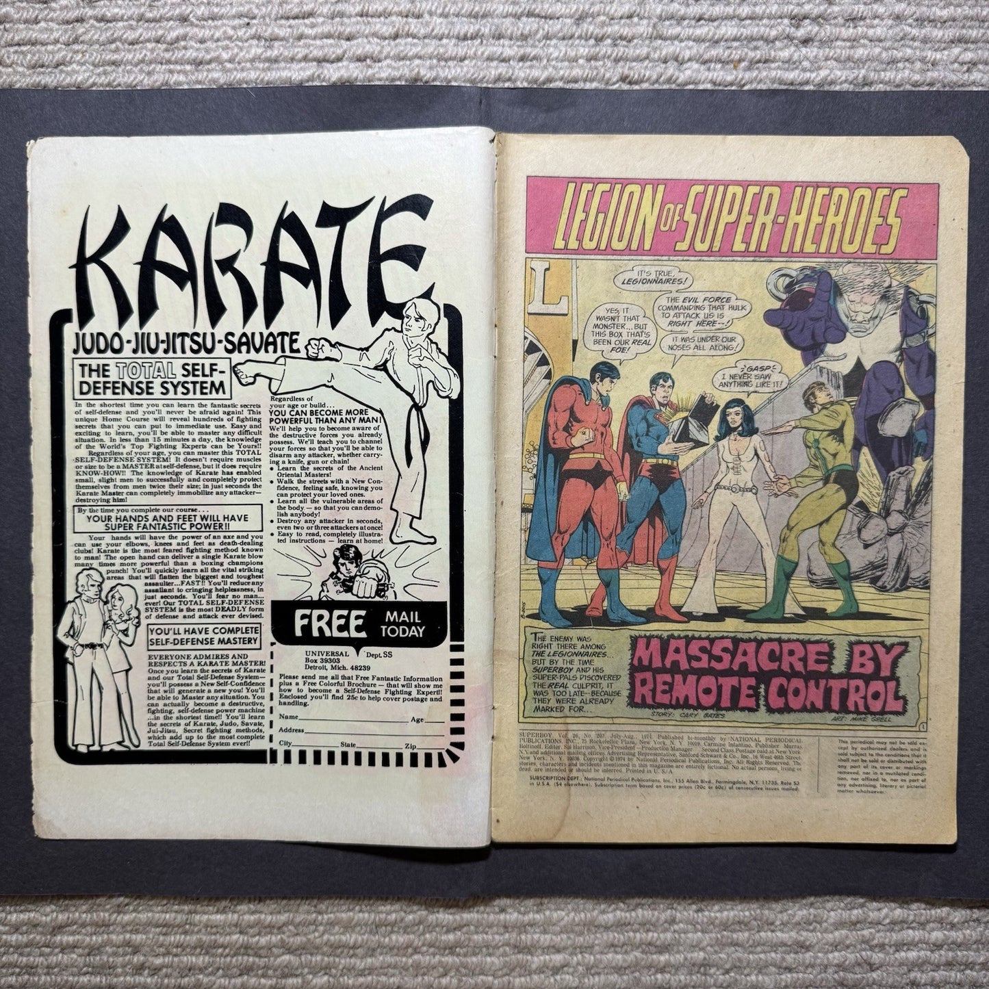 Superboy 203/ Bronze Age Dc Comics 1974