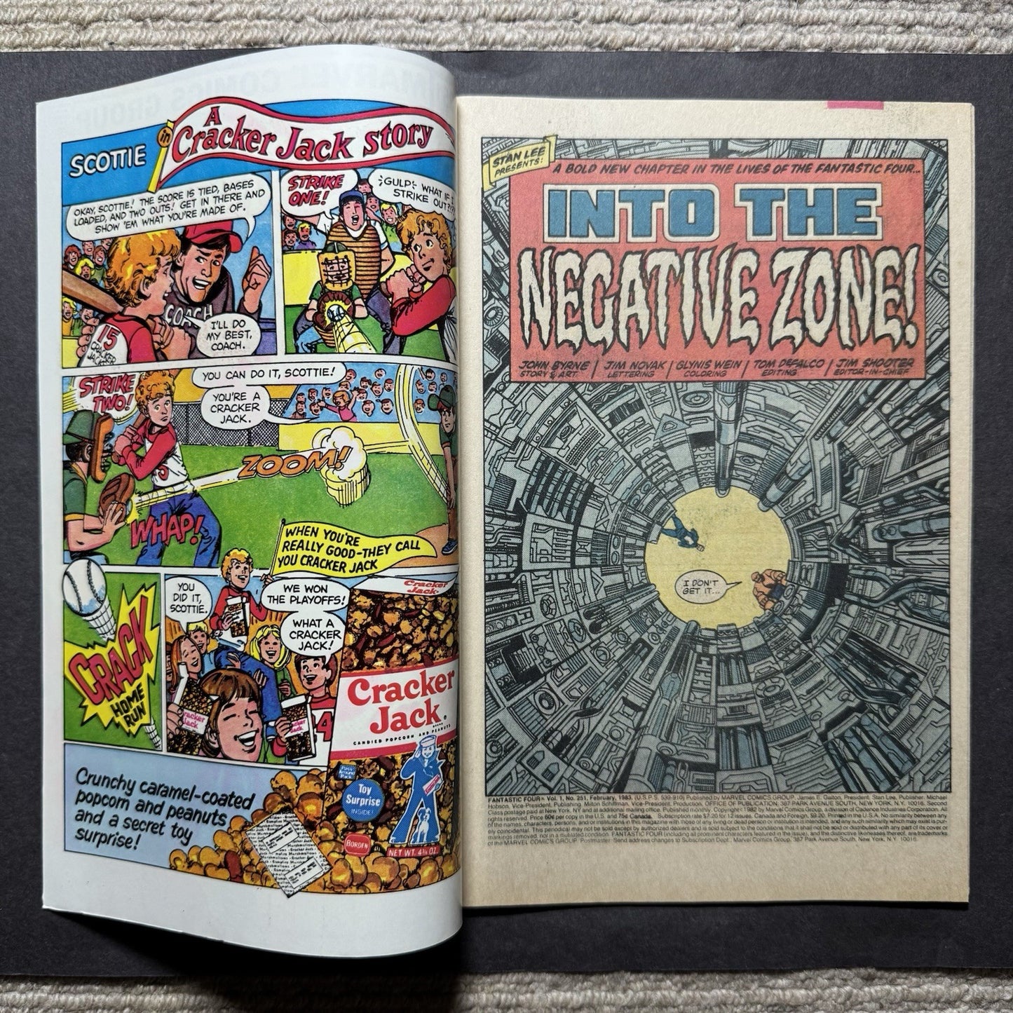 Fantastic Four 251 - Bronze Age Marvel Comics 1983
