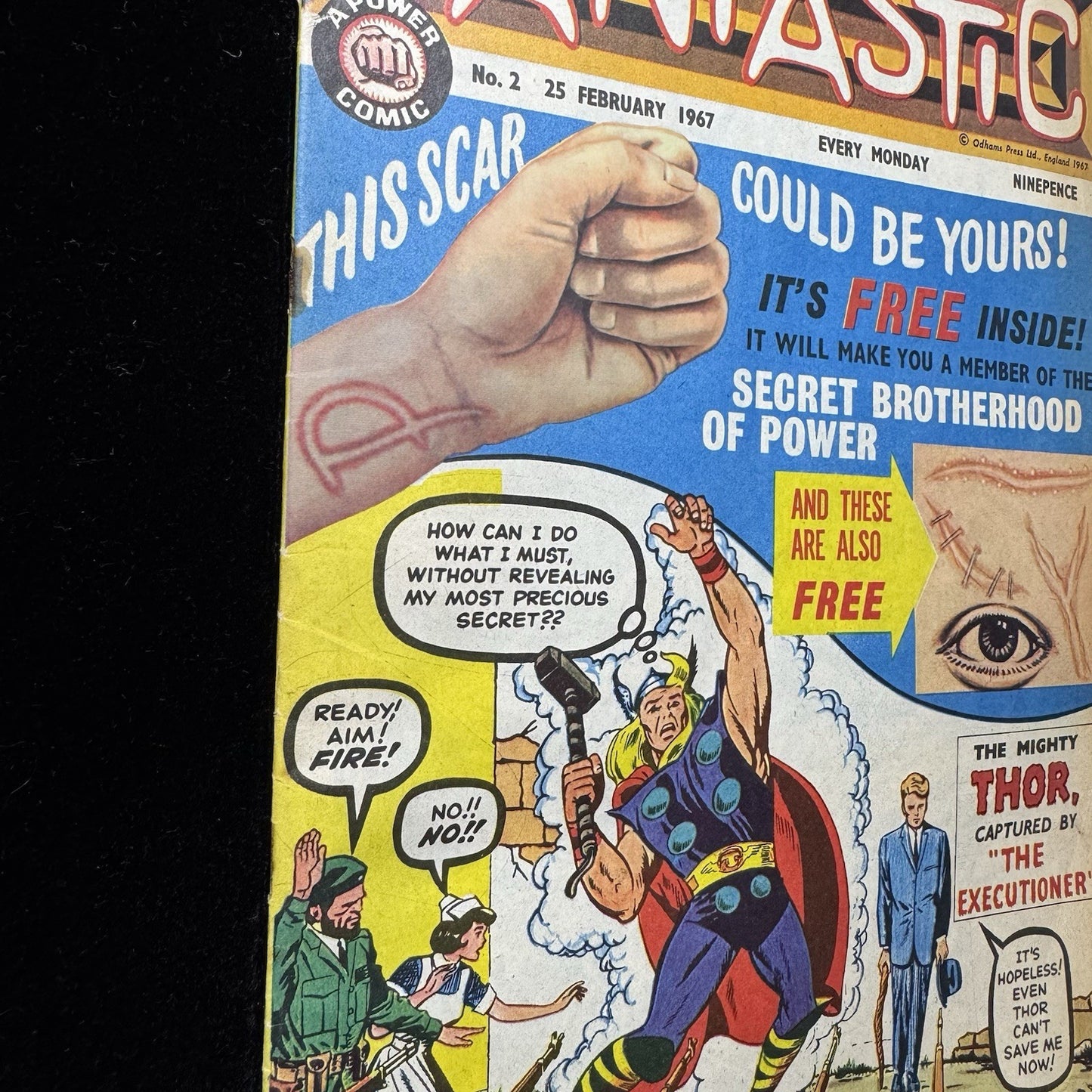 Fantastic! 2 - British Comics - Silver Age Odhams/ IPC Magazines Comics 1967