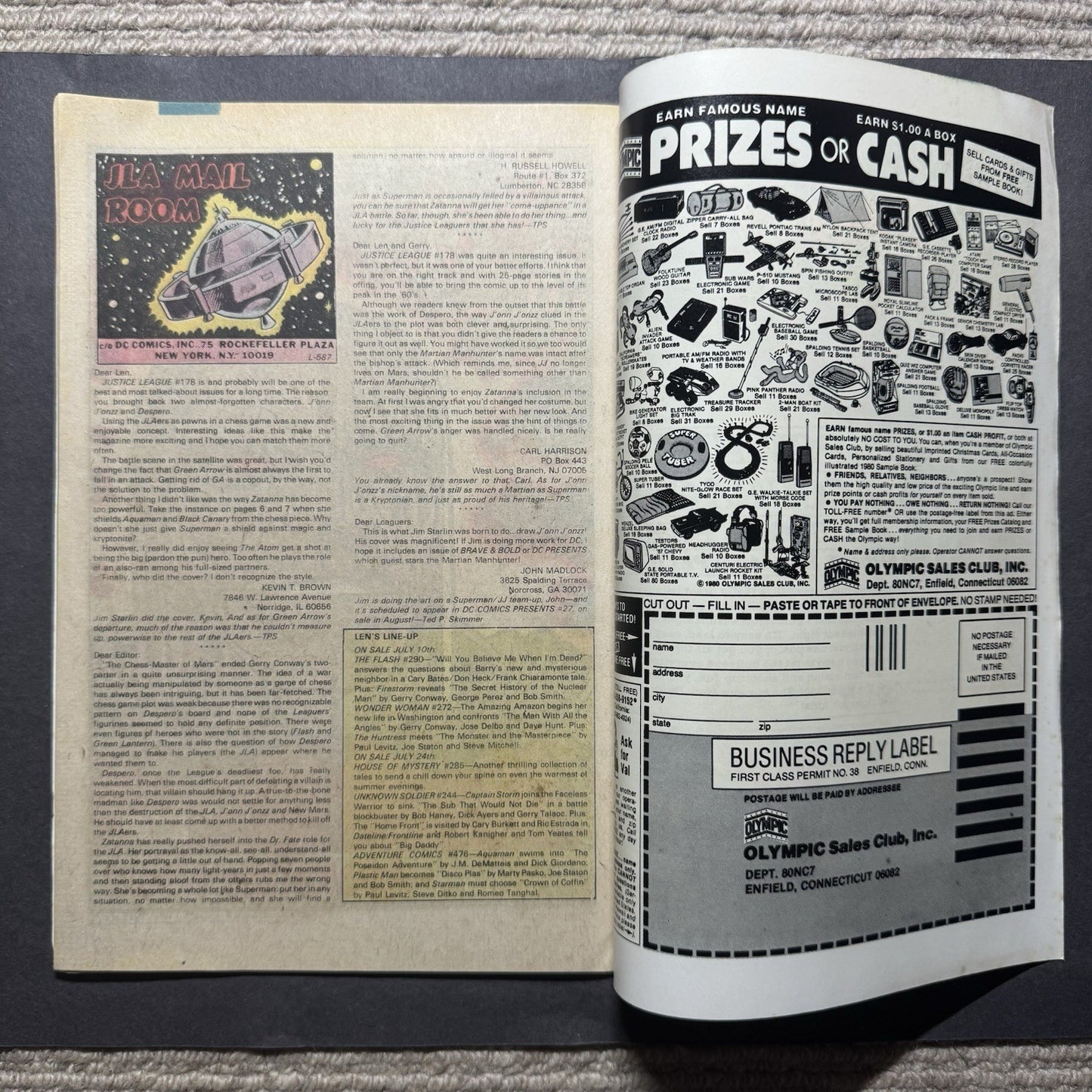 Justice League 183 - Bronze Age Dc Comics 1980