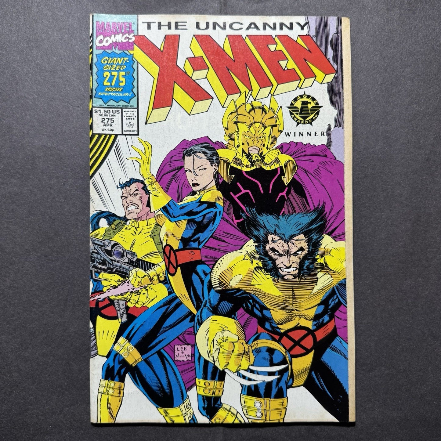 Uncanny X-Men 275/ Copper Age Marvel Comics 1991