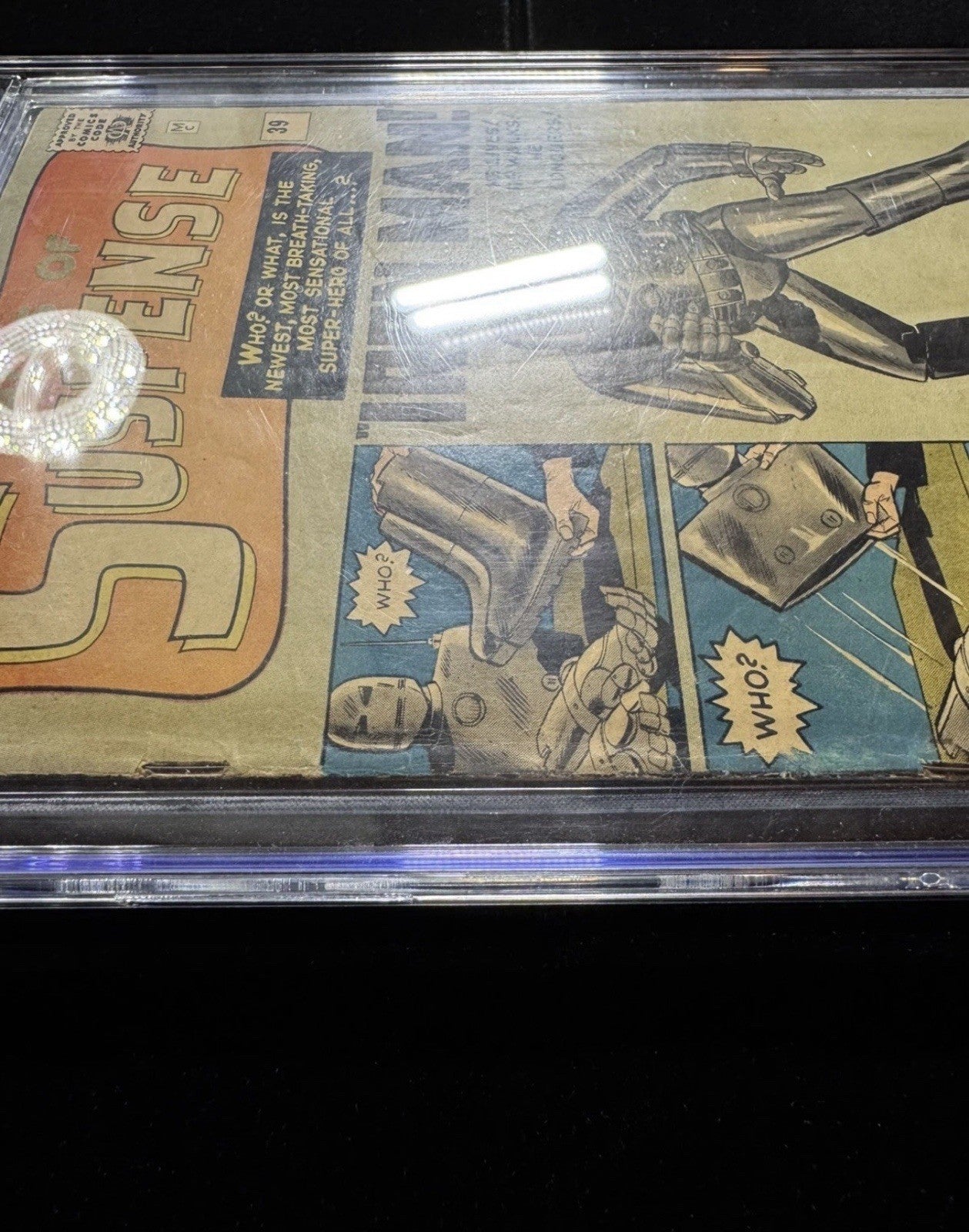 Tales Of Suspense 39/ CGC 5.0 Restored (purple Label)/ Marvel Comics 1963